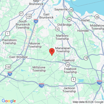 Map to  office in Manalapan, NJ