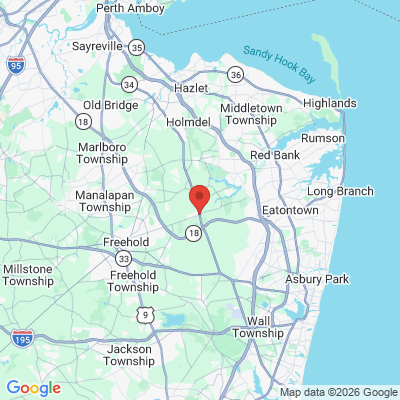 Map to  office in Colts Neck, NJ