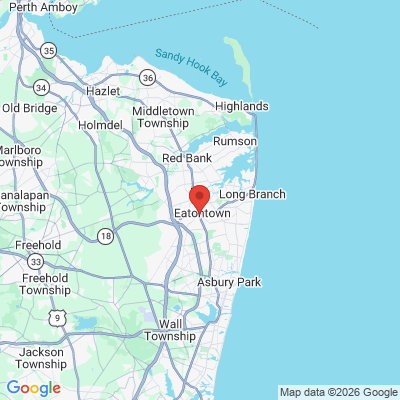 Map to  office in Eatontown, NJ