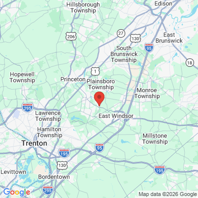 Map to  office in West Windsor, NJ