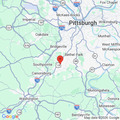 Map to  office in Mc Murray, PA