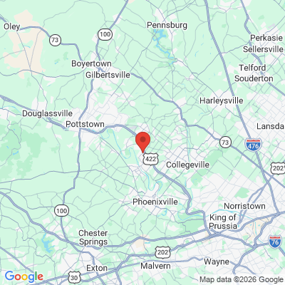 Map to  office in Royersford, PA