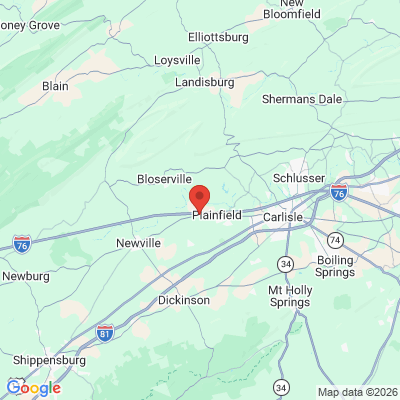 Map to  office in Carlisle, PA