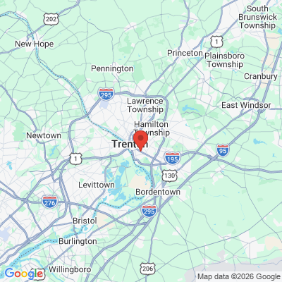 Map to  office in Trenton, NJ
