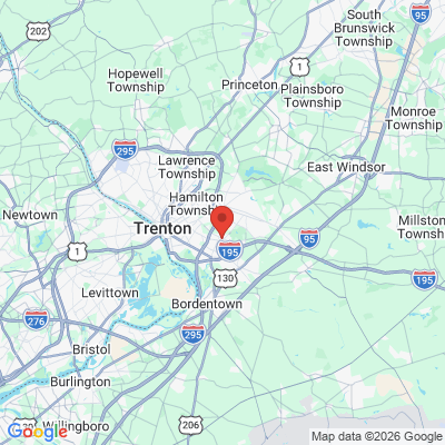 Map to  office in Trenton, NJ