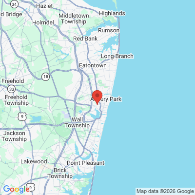 Map to  office in Neptune City, NJ