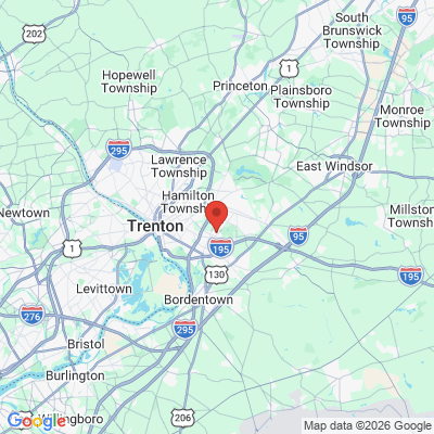Map to  office in Trenton, NJ