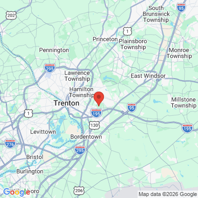 Map to  office in Township Of Hamilton, NJ
