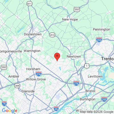 Map to  office in Richboro, PA