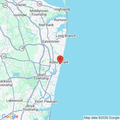 Map to  office in Ocean Grove, NJ