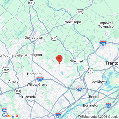 Map to  office in Richboro, PA