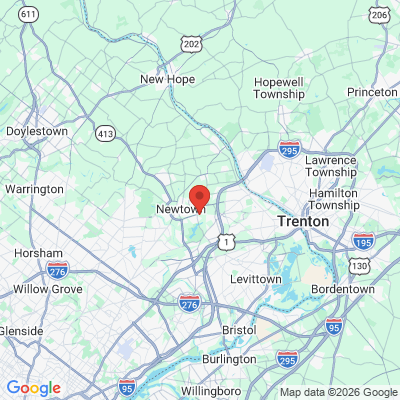 Map to  office in Langhorne, PA