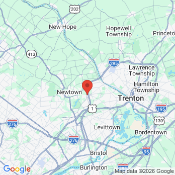 Map to Floral Vale Periodontics and Implants, P.C. office in Yardley, PA