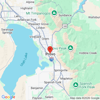 Map to  office in Provo, UT