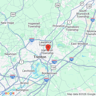 Map to  office in Trenton, NJ
