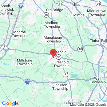 Map to Samantha M. Eisenberg, D.D.S. office in Freehold, NJ