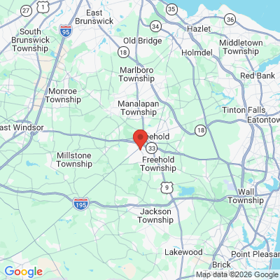 Map to  office in Freehold, NJ