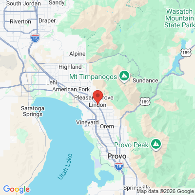 Map to  office in Lindon, UT