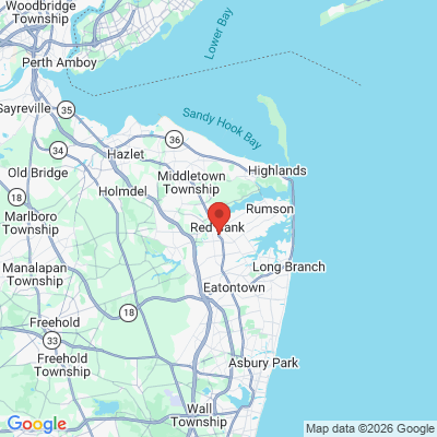 Map to  office in Red Bank, NJ