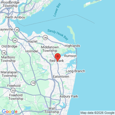 Map to  office in Red Bank, NJ