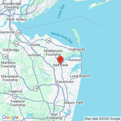 Map to  office in Red Bank, NJ