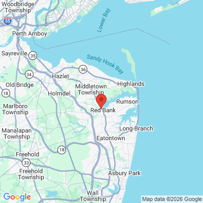 Map to  office in Red Bank, NJ