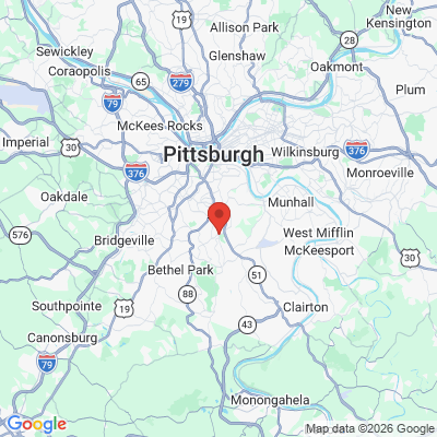 Map to  office in Whitehall, PA
