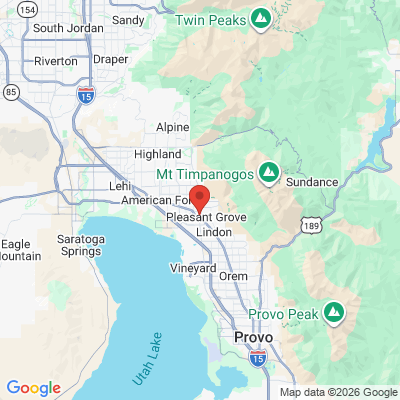 Map to  office in Pleasant Grove, UT