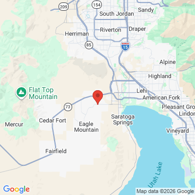 Map to  office in Eagle Mountain, UT
