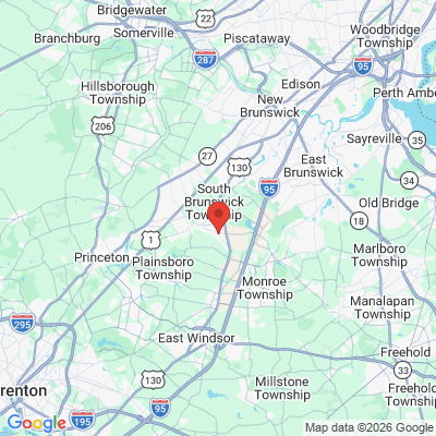 Map to  office in Dayton, NJ
