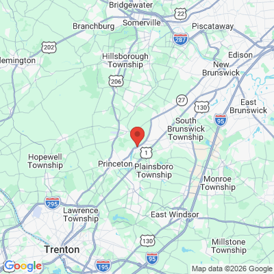 Map to  office in Kingston, NJ