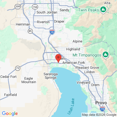 Map to  office in Lehi, UT