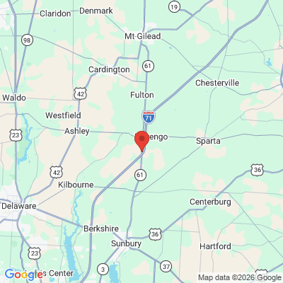 Map to  office in Marengo, OH