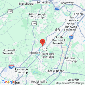 Map to LC Quality Dental office in Princeton, NJ
