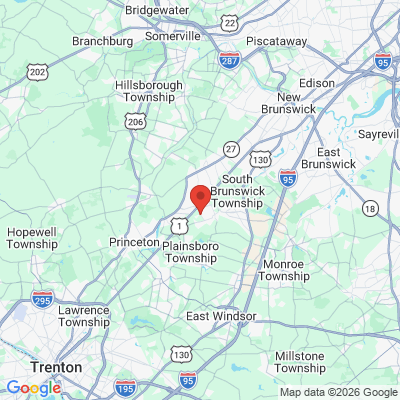 Map to  office in South Brunswick Township, NJ