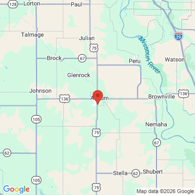 Map to  office in Auburn, NE