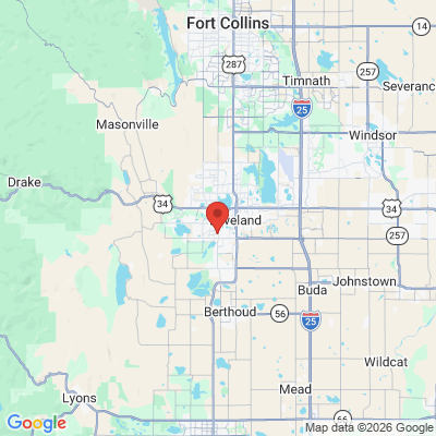 Map to  office in Loveland, CO