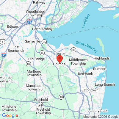 Map to  office in Holmdel, NJ