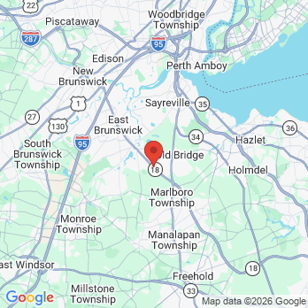 Map to Empire Dental PC  office in Old Bridge, NJ