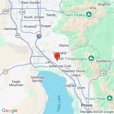 Map to  office in American Fork, UT