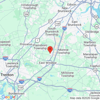 Map to  office in Windsor, NJ