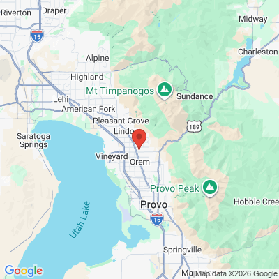 Map to  office in Orem, UT