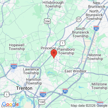 Map to Elite Dental Care Princeton office in Princeton, NJ