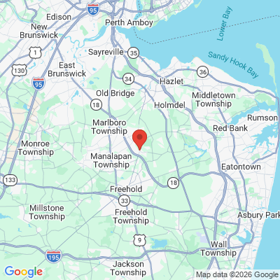 Map to  office in Marlboro, NJ