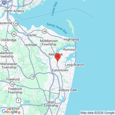 Map to  office in Shrewsbury, NJ