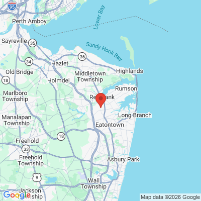 Map to  office in Tinton Falls, NJ