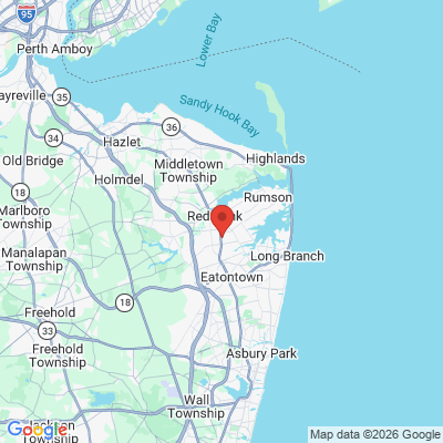 Map to  office in Shrewsbury, NJ