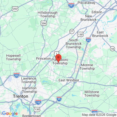 Map to  office in Plainsboro, NJ