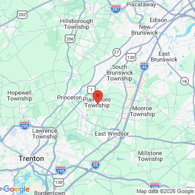 Map to  office in Plainsboro, NJ