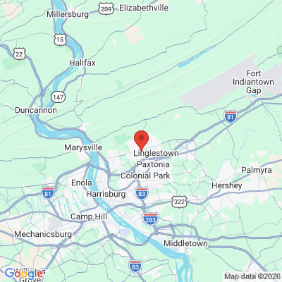 Map to  office in Susquehanna Dental East